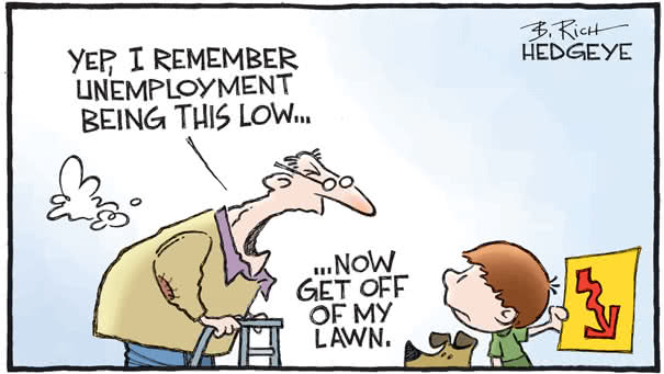 Low unemployment cartoon