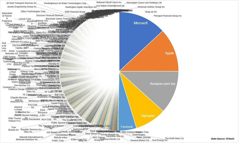 The Five Biggest Stocks in the S&P 500