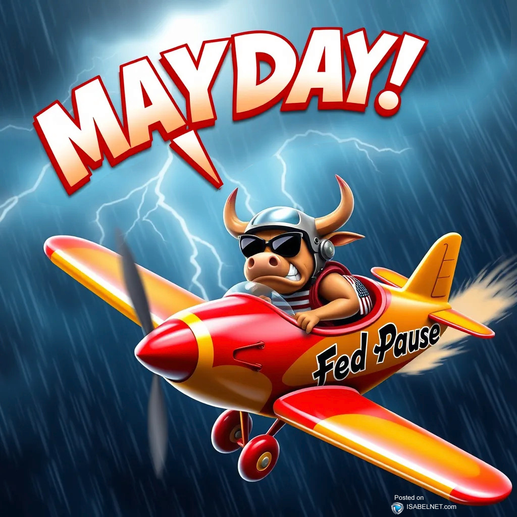 ISABELNET Cartoon of the Day - Mayday, Fed Pause