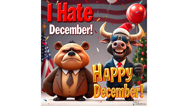 ISABELNET Cartoon of the Day - I Hate December! vs. Happy December!