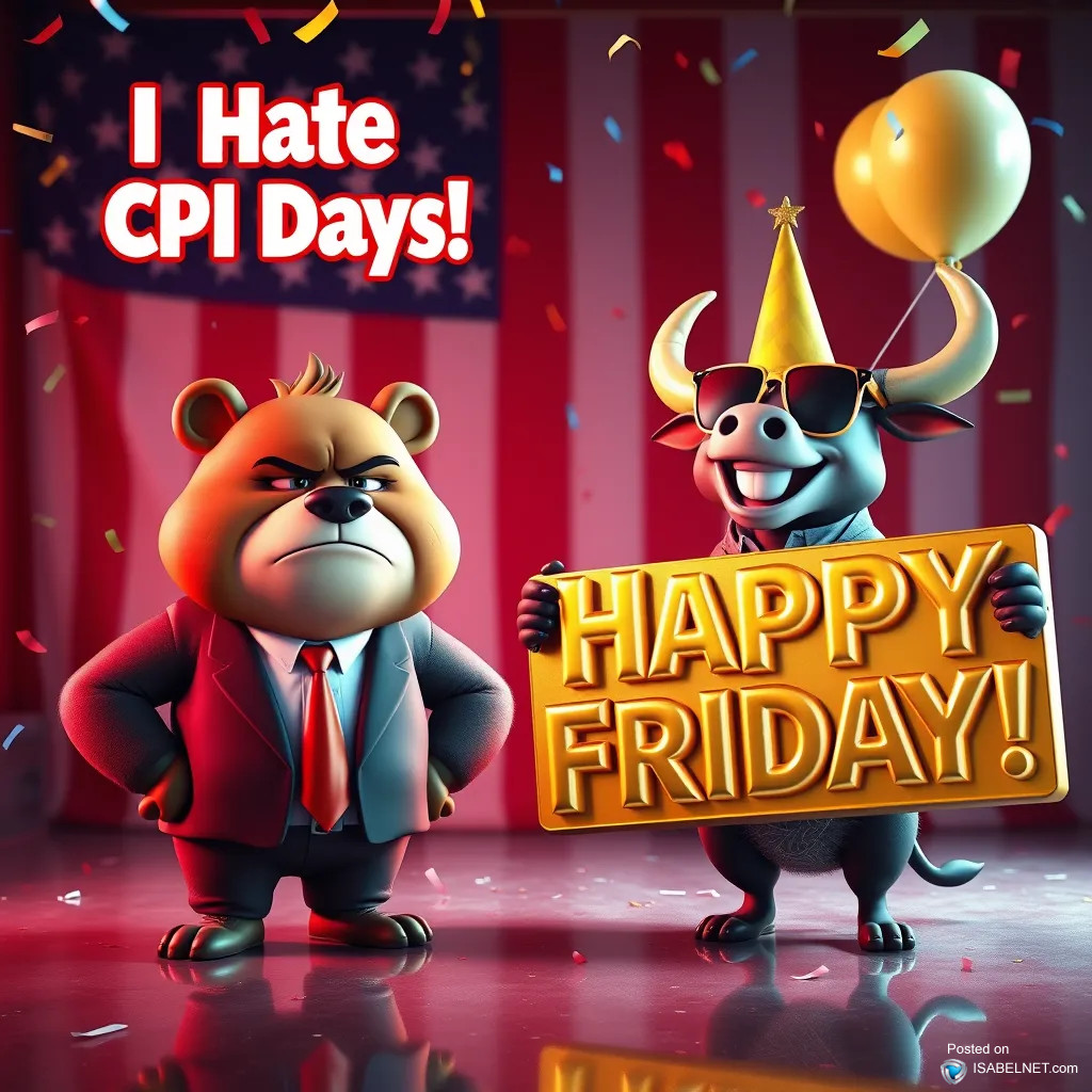 ISABELNET Cartoon of the Day - I Hate CPI Days! Happy Friday!