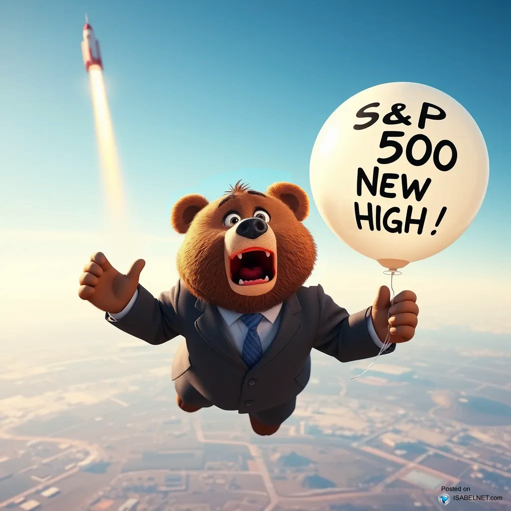 ISABELNET Cartoon of the Day - S&P 500 New High!