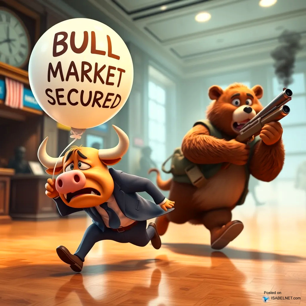 ISABELNET Cartoon of the Day - Bull Market Secured