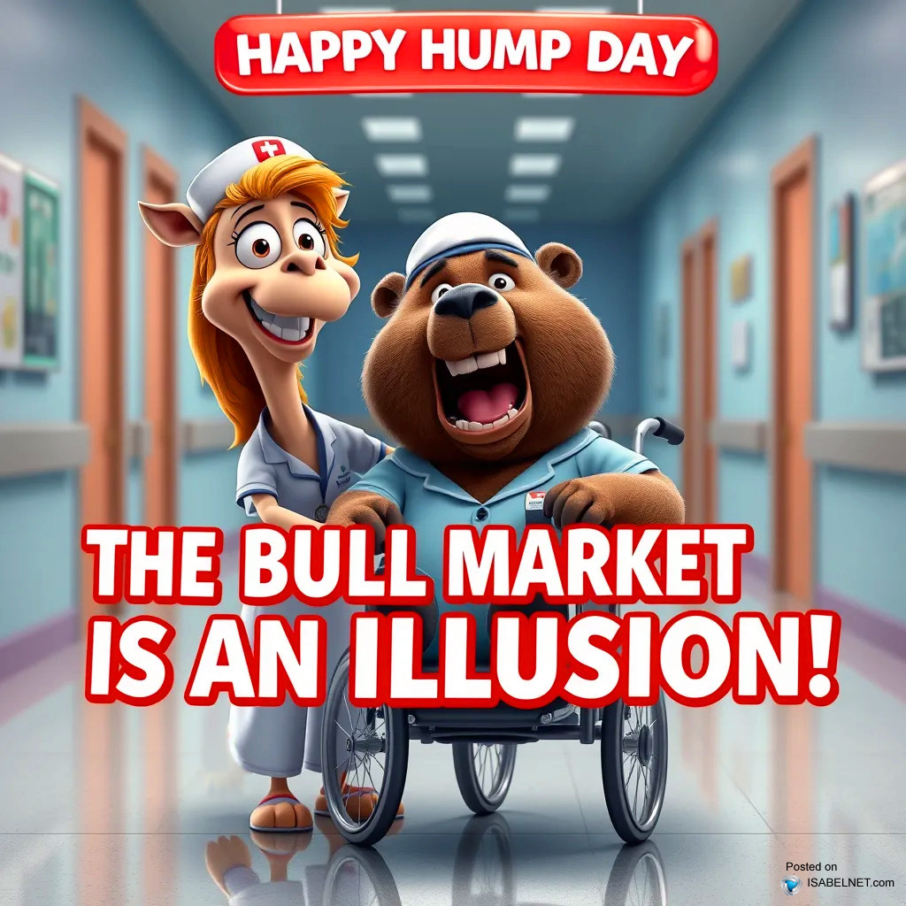 ISABELNET Cartoon of the Day - The Bull Market Is An Illusion, Happy "Hump" Day!