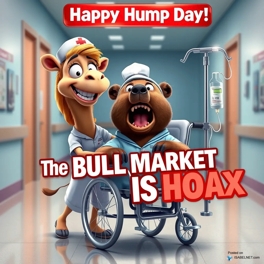 ISABELNET Cartoon of the Day - The Bull Market Is Hoax! Happy Hump Day!