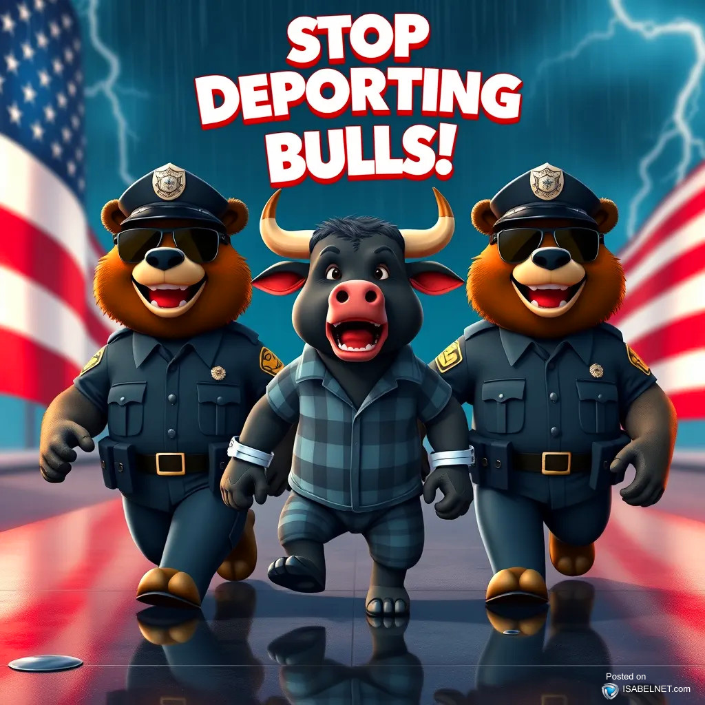 ISABELNET Cartoon of the Day - Stop Deporting Bulls!